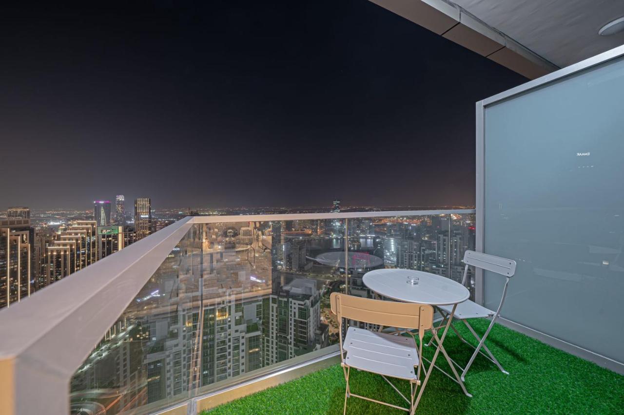 Paramount Midtown Deluxe 1 Bedroom Apartment With Full Burj-Khalifa View Dubái Exterior foto
