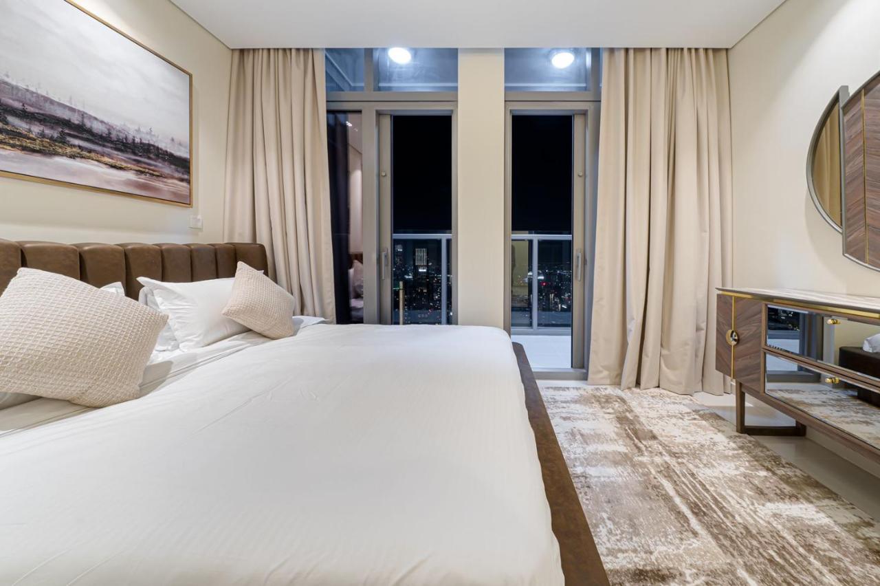 Paramount Midtown Deluxe 1 Bedroom Apartment With Full Burj-Khalifa View Dubái Exterior foto
